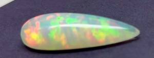 Natural Ethiopian Opal Long Pear Cut Loose Gemstone Genuine <b>Fire</b> Opal For Luxury Jewelry Wholesale <b>Gem</b> Supply - Product Image 2