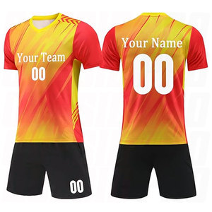 เสื้อฟุตบอลเด็ก วัยรุ่น ผู้ชาย แบบสั่งทำพิเศษ พร้อมชื่อและหมายเลข เสื้อฟุตบอลระบายอากาศได้ดี สำหรับทีมฟุตบอล - Product Image 1