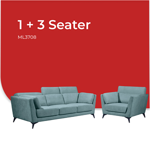 Ensemble de canapé sectionnel minimaliste 2 pièces 3 places en tissu, mousse haute densité écologique, construction durable, accoudoirs rembourrés, coussin - Product Image 6