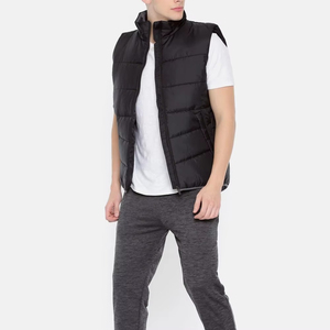 High Quality Breathable Customized Hooded <b>Puffer</b> Vest Men Fashionable Premium Quality <b>Cheap</b> price <b>Puffer</b> Vest Customized - Product Image 1