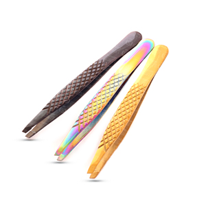 Pince à épiler en acier inoxydable pour l'entretien des sourcils, faite à la main, écologique, de luxe, pour un rehaussement parfait, prise ferme, qualité durable, ultra - Product Image 4