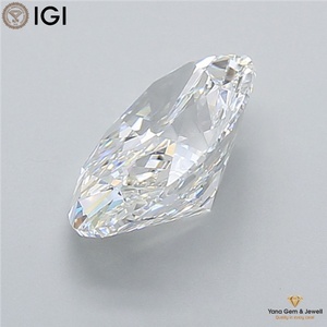 เพชรทรงรี 2.00 กะรัต คุณภาพเยี่ยม พร้อมใบรับรอง IGI สี F ความสะอาด VVS1 เพชร CVD ผลิตในห้องปฏิบัติการ - Product Image 3
