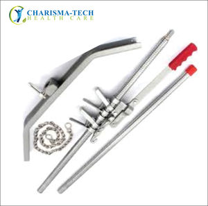 Heavy Duty Stainless Steel Calf <b>Puller</b> Extractor 65" Handle Difficult Calving Best Quality Veterinary Obstetric Tools - Product Image 5