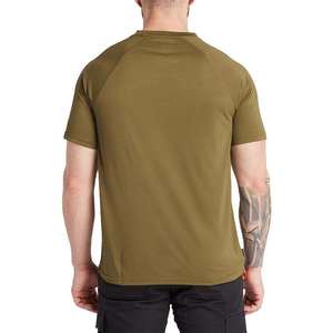 T-shirt à manches courtes pour homme, col en V, 100% coton, respirant, décontracté, fabriqué au Pakistan, haute qualité, coupe classique, tissu 300g, impression par transfert thermique - Product Image 4