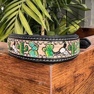 Real 100% Genuine Leather Adjustable Dog Collar High Quality Premium Handcrafted Leather Pet Collar for Small Medium & Large Dog - Product Image 4