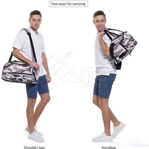 Sac de sport léger et décontracté, durable, avec bandoulière confortable, doublure en nylon, structure équilibrée, rangement sécurisé pour l'entraînement - Product Image 6