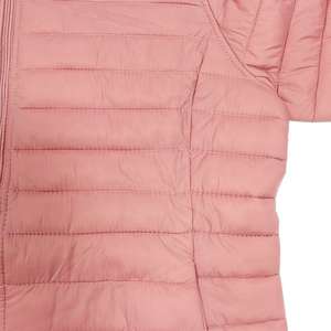 Chaqueta Acolchada para Mujer, Estilo Universitario Vintage, Abrigo Cálido y Cortavientos 2 en 1, Ropa al por Mayor, Lona - Product Image 3