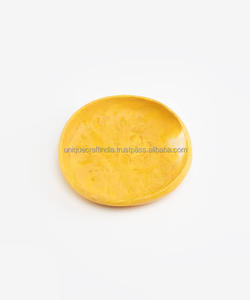 Juego de Cubiertos Premium de Resina Artística Bicolor con Cuencos y Cucharas Elegantes para Comedor, Regalo y Servicio, Colección Desechable de Platos Planos - Product Image 6
