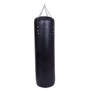 กระสอบทรายสำหรับฝึกซ้อมมวย MMA คุณภาพสูง ผลิตตามสั่ง ขายส่ง เป็นมิตรกับสิ่งแวดล้อม น้ำหนักเบา ทนทาน ทำจากหนังอย่างดี รับน้ำหนักได้มาก - Product Image 1