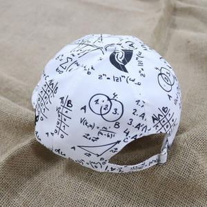 Gorra de Béisbol Estampada 100% Algodón Twill con Logo de Parche de Goma Personalizado, Gorra de Papá Ajustable Sin Estructura, Venta al por Mayor Unisex - Product Image 4