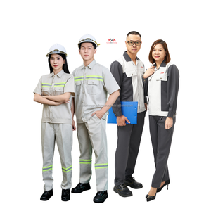 Ropa de Trabajo Personalizada, Uniforme Informal para Trabajadores, Ropa de Trabajo para Mujer/Hombre, Conjunto de Fábrica, Traje de Trabajo Eléctrico, FMF Fábrica OEM/ODM - Product Image 3