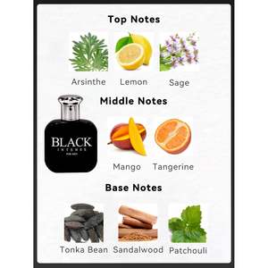 Set de 4 Piezas de Agua de Colonia para Hombre de Larga Duración, 1 Onza Líquida/Botella, 4 Fragancias Diferentes, Regalo para Vacaciones, Citas y Uso Diario - Product Image 5