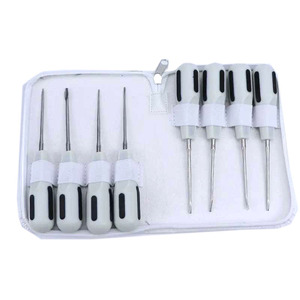 Instrumentos Dentales a Precio Competitivo, Equipo Quirúrgico Veterinario, Empuñadura Ergonómica Blanca para Uso Veterinario - Product Image 1