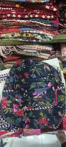 Wholesale Fashionable Business Luxury Unisex <b>Lightweight</b> Quilted Cotton College <b>Backpack</b> Handmade Block Printed School Bags - Product Image 6
