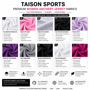 Maillot de Tir à l'Arc pour Hommes, Manches Courtes, 160 GSM, Polyester Interlock Premium à Séchage Rapide, Rouge, Or, Blanc, Logo Personnalisé par Sublimation, Uniforme d'Équipe - Product Image 2
