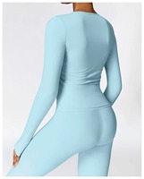 Conjunto de Yoga Elástico Premium, Cintura Alta, Ropa Deportiva Transpirable para Gimnasio y Fitness