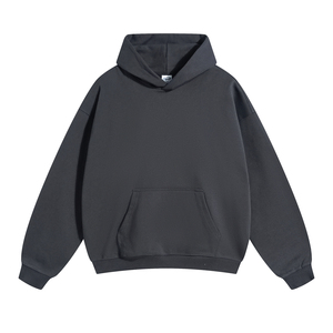 Sudadera con Capucha para Hombre, Color Crema, Algodón, Corte Regular, Informal, con Bolsillo Delantero, para Otoño - Product Image 4
