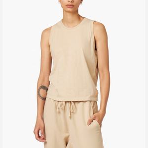 Wholesale New Summer Women 2 Piece Sets Tracksuit Sexy Solid Color Sleeveless Lady Swear Suit - Product Image 4