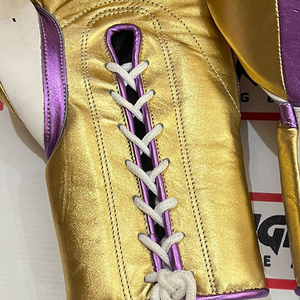 Gants de MMA en cuir véritable personnalisés « No Boxing No Life » pour l'entraînement et le sparring, antidérapants, respirants, protection UV, à lacets, doigts entièrement couverts - Product Image 4