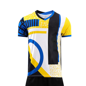 Uniforme de Fútbol Sublimado Personalizado para Hombre, Venta Caliente, OEM, Logotipo Personalizado, Manga Corta, Secado Rápido - Product Image 3