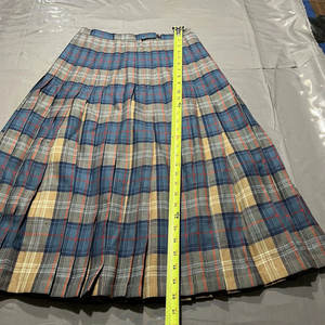 Jupes écossaises plissées en laine traditionnelle bleu-gris Cailean Tartan Clan pour femmes - Product Image 4