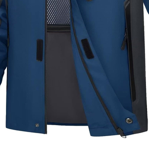 Veste de pêche pour homme, personnalisée en usine, de haute qualité, imperméable, respirante, imprimée, à séchage rapide, anti-UV, avec logo personnalisé - Product Image 4