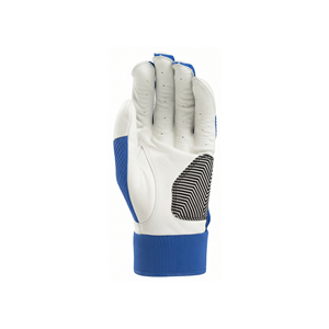 Gants de frappe pour baseball/softball, paume en cuir perforé, rembourrage de préhension, sangle de poignet XL, entraînement adulte, ambidextres, fermeture auto-agrippante - Product Image 2