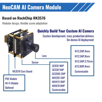 Module de caméra industrielle RK3576 8MP avec obturateur global pour l'IA à bord