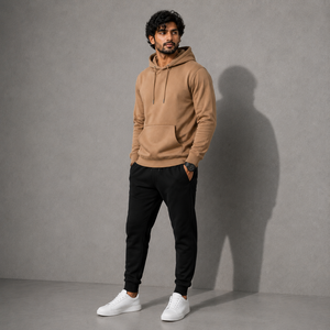 Sudadera con Capucha Personalizada de Algodón Premium para Hombre, Sudadera Suave de Felpa con Bolsillo Canguro, Proveedor y Fabricante de Marca Privada - Product Image 3