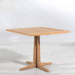 Table de jardin en teck massif de haute qualité pour villa, complexe hôtelier, restaurant et mobilier d'extérieur commercial à l'exportation - Product Image 3