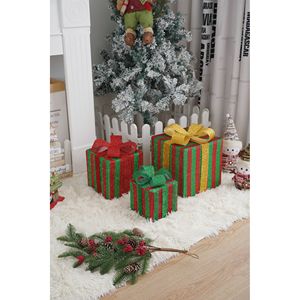 Led Kerst Lichtbak Opvouwbaar Binnen/Buiten Tuindecoratie Perfect Cadeau Voor Vakantie Cheer - Product Image 1