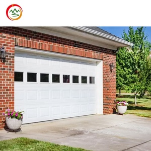 Portes de <span class=keywords><strong>garage</strong></span> sectionnelles en acier de haute qualité, design moderne, isolation thermique, ouverture latérale électrique, usage domestique, prix raisonnable - Product Image 2