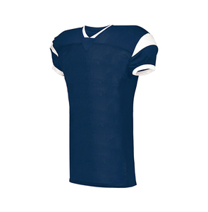 Maroon V-Neck American <b>Football</b> Jersey Men Adult Short Sleeve Mesh Breathable Sport Apparel All Seasons Screen <b>Printing</b> - Product Image 2