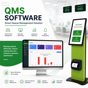 Logiciel avancé de gestion des files d'attente pour un service client intelligent |   AT-QMS – Disponible en version OEM - Product Image 1