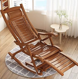 Silla de lectura ergonómica de madera (diseño de gravedad cero) - Product Image 6