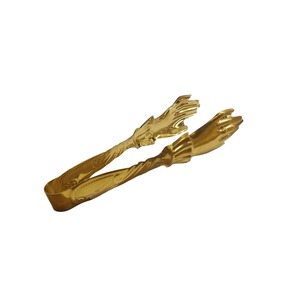 Contemporary Metal Ice <b>Tongs</b> Luxury Beverage <b>Serving</b> Tool Premium Cocktail Bar Kitchen Restaurant Accessory - Product Image 3