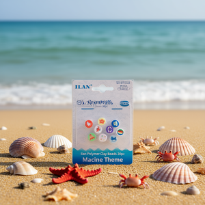 Perline in Argilla Polimerica Ilan 1.5x9mm 20pz Tema Marino - Product Image 3