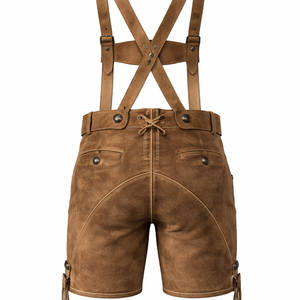 Pantalones de Cuero de Ciervo al por Mayor con Logotipo y Etiquetas Personalizadas - Servicio OEM/ODM para Pedidos al por Mayor y Minoristas, 100% Control de Calidad - Product Image 2