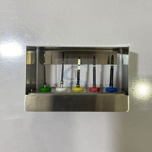 Ensemble de forets pour implants dentaires 1,2 mm 2,0 mm 2,5 mm 2,8 mm 3,2 mm, instrument chirurgical manuel en acier inoxydable, certifié CE - Product Image 4