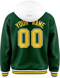 Veste d'hiver confortable pour homme, style Letterman, col montant, logo frontal, coupe-vent, haute qualité, écologique, séchage rapide, respirante - Product Image 6