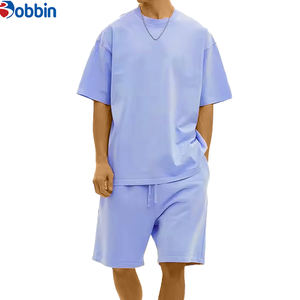 Conjunto Cómodo Unisex de Camiseta y Pantalón Deportivo Estilo Vintage Lavado, Nueva Colección de Verano, Personalizable, Transpirable - Product Image 5