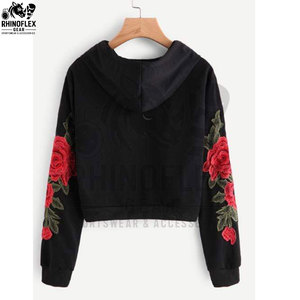 Wholesale High Quality Customized Embroidery Hoodies Cotton/Polyester Fleece Breathable Winter <b>Men</b> <b>Pullover</b> - Product Image 3