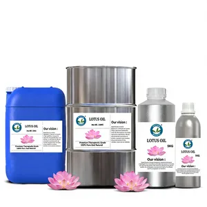 Certified with ISO GMP Lotus <b>Essential</b> <b>Oil</b> Bulk Exporter Nelumbo Nucifera Solvent Extracted <b>Oil</b> Wholesale- Katyani Exports India - Product Image 1