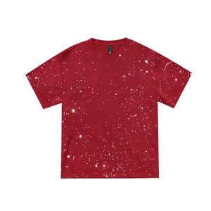 Camiseta Unisex de Cuello Redondo, Corte Regular, Manga Corta, Tejido de Algodón Orgánico, Informal, Verano, Secado Rápido, Transpirable - Product Image 3