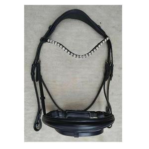 Adams Tack cuero anatómico Smart Horse brida 12mm Crystal Wave Brow Band cómodo nuevo diseño puro genuino PVC caballo - Product Image 5