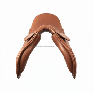 Silla de montar de cuero de alta calidad para doma clásica, equipo ecuestre - Product Image 4