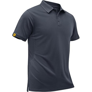 Chemises de golf pour hommes, nouvelle mode, haute qualité, respirantes, séchage rapide, décontractées, fabriquées au Pakistan, toile polyester/coton, design uni - Product Image 1