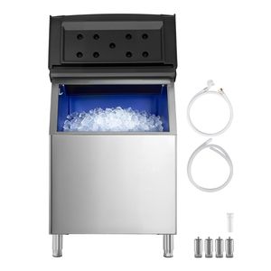 Attrezzatura di Refrigerazione per Cucine Commerciali, Contenitore per Ghiaccio in Acciaio Inox ad Alta Capacità 500 LBS, Caratteristiche Antiscivolo Regolabili - Product Image 1