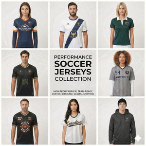 Uniformes de Fútbol Duraderos y Transpirables, 100% Poliéster, Manga Corta, Personalizados, Conjunto de Entrenamiento de Fútbol, Camiseta de Fútbol - Product Image 4
