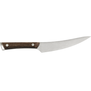 Couteau à désosser et à fileter de 6 pouces en acier inoxydable avec lame courbée et manche en bois pour désosser, tailler et trancher le poisson et la viande, et pour la cuisine - Product Image 1